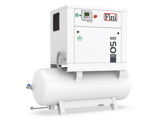 Спиральный компрессор на ресивере FINI OS 7.5-08-500