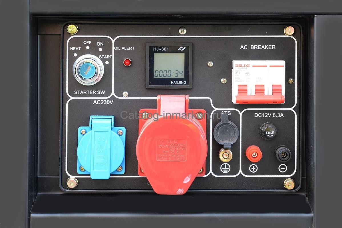 Дизель генератор TSS SDG 8000EH3A - цена, характеристики, видео, фото -  купить в Москве и РФ в Компании Инмаркон