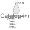 Колба с круглым дном Yamato (Female) 300ml, T/S29