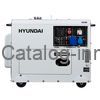 Дизельный генератор Hyundai DHY 8000SE