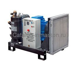Станция компрессорная электрическая ЗИФ-СВЭ-3,5/1,0 без кожуха