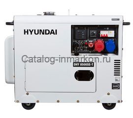 Дизельный генератор Hyundai DHY 8500-SE-T