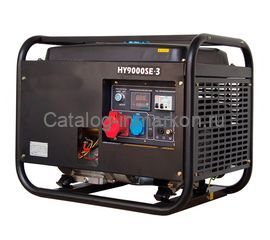 Бензиновый генератор Hyundai HY 9000SE-3