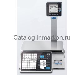 Торговые весы с печатью этикеток CAS CL-3000J-15P (TCP/IP)