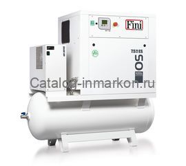 Спиральный компрессор на ресивере с осушителем FINI OS 5.5-10-500 ES
