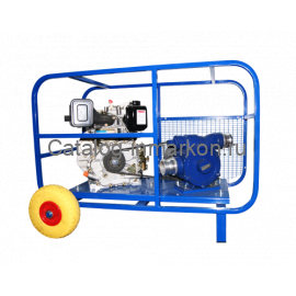 Дизельная мотопомпа ТАНКЕР-Л 530 ДТ для перекачки нефтепродуктов