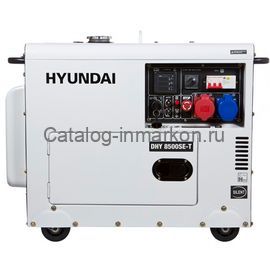 Дизельный генератор Hyundai DHY 8500-SE-T