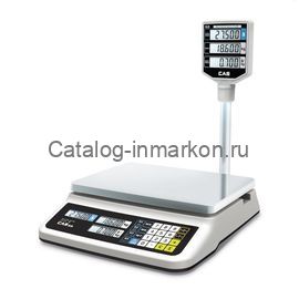 Торговые весы CAS PR-15P LCD