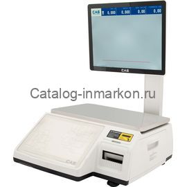 Торговые весы с печатью этикеток CAS CL-7000-15S