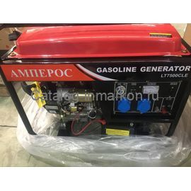 Бензиновый однофазный генератор Амперос LT 6500CLE с автозапуском