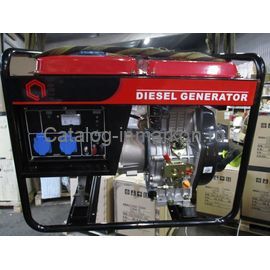 Дизельный однофазный генератор Амперос LDG 6000CLE с автозапуском