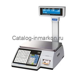 Торговые весы с печатью этикеток CAS CL-3000-06P (TCP/IP)