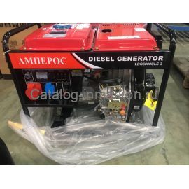 Дизельный трехфазный генератор Амперос LDG 60 0CL-3