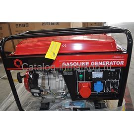 Бензиновый трехфазный генератор Амперос LT 7500CLE-3 с электростартером и аккумулятором