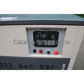 Бензиновый трехфазный генератор Амперос LT 25000S-3 в шумозащитном кожухе с электростартером и аккумулятором