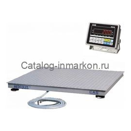 Платформенные весы CAS Геркулес-1 П1 д (10*12) НЕРЖ на датчиках CAS BSS и с индикатором CAS СI-200S