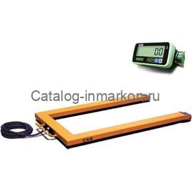 Платформенные весы CAS Геркулес-05 Пл д (12*10) П-образные на датчиках CAS BSA и с индикатором CAS PDI