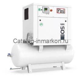 Спиральный компрессор на ресивере FINI OS 7.5-08-270