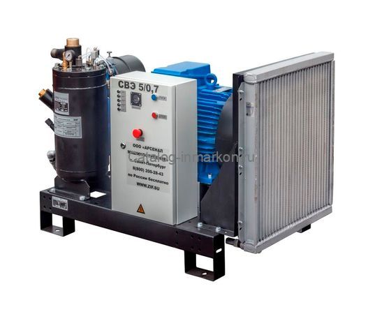 Станция компрессорная электрическая ЗИФ-СВЭ-3,0/0,7 без кожуха