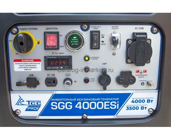 Бензогенератор инверторный SGG 4000ESI_3Бензогенератор инверторный SGG 4000ESI