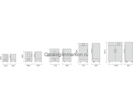 Программируемый сушильный шкаф с принудительной конвекцией Yamato DKN912