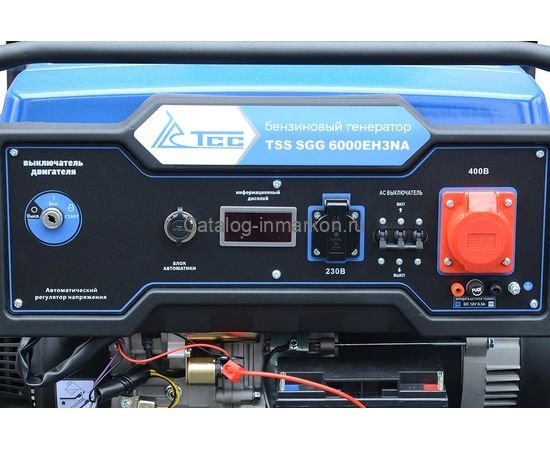Бензогенератор 6 кВт с АВР TSS SGG 6000EH3NA Бензогенератор 6 кВт с АВР TSS SGG 6000EH3NA
