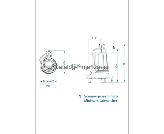 Насос погружной Dreno ALPHA V 3 M/G