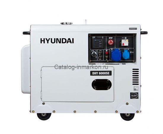 Дизельный генератор Hyundai DHY 6000SE