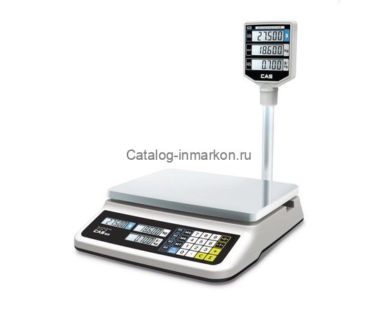 Торговые весы CAS PR-06P LCD