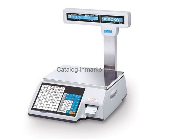 Торговые весы с печатью этикеток CAS CL-5000J-06IP (TCP/IP)