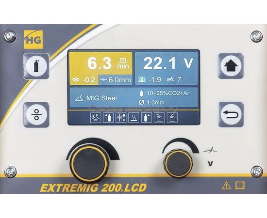 Сварочный аппарат полуавтоматический HUGONG EXTREMIG 200 III LCD