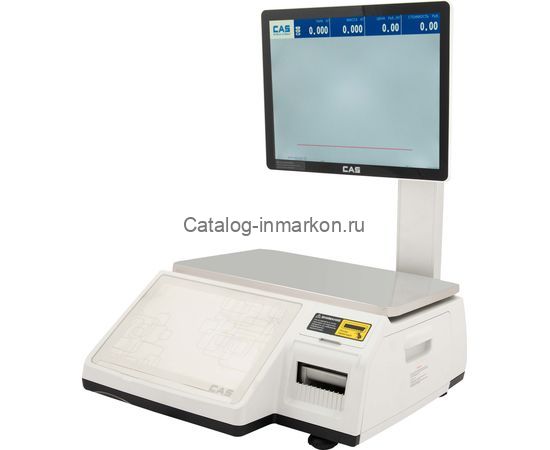 Торговые весы с печатью этикеток CAS CL-7000-15S