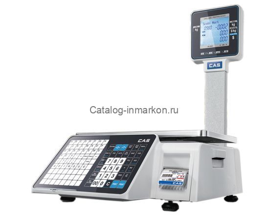Торговые весы с печатью этикеток CAS CL-3000J-30P (TCP/IP)