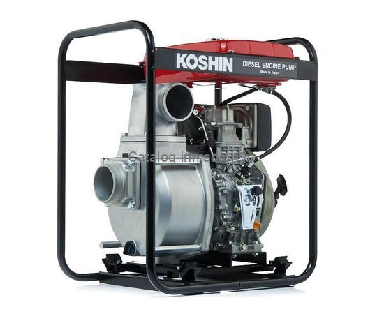 Дизельная мотопомпа для сильно-загрязненных вод Koshin STY-100D